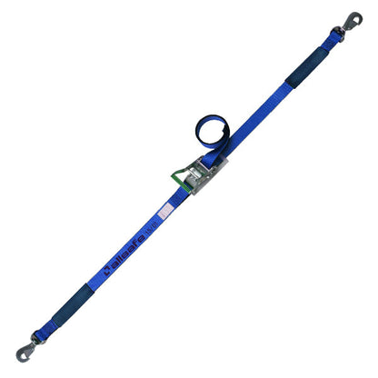 allsafe ラチェット式回転スナップフック仕様 固定1m×調節4m～7ｍ 青