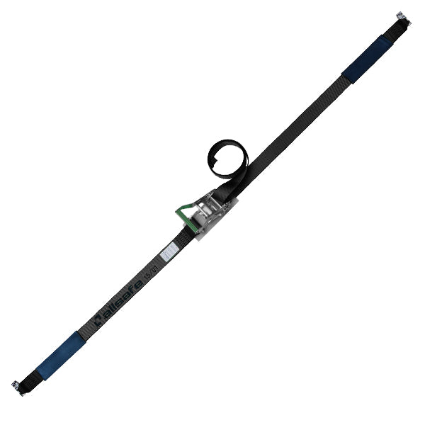 allsafe エアラインレール用ダブルスタッドフィッテイング仕様 固定1m×調節4m～7ｍ 黒