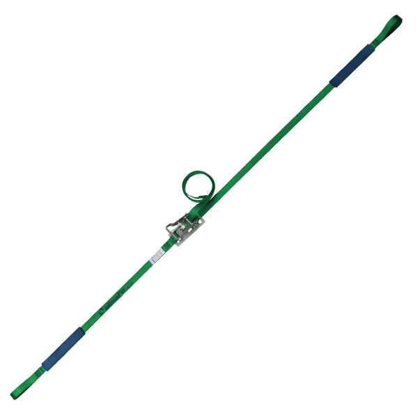allsafe ラチェット式ループ仕様 固定1m×調節4m～7ｍ 緑