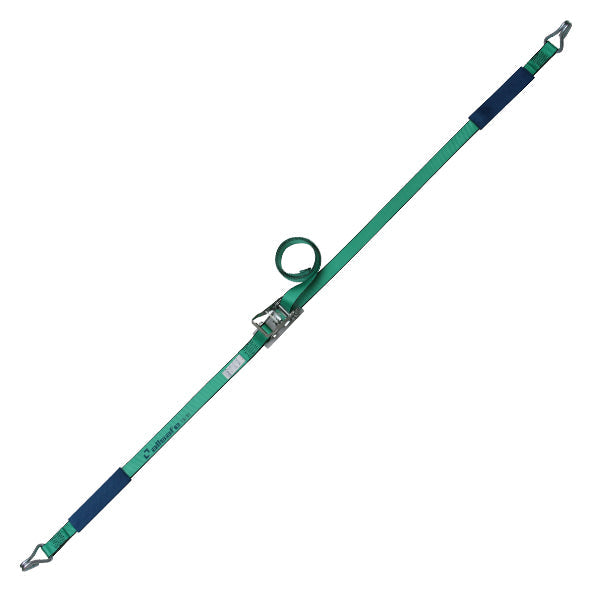 allsafe ラチェット式ナローフック仕様 固定1m×調節2m～7ｍ 緑