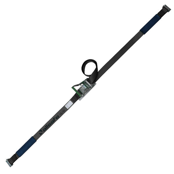 allsafe ステンレス製ラチェット式T-ワンピース仕様 固定1m×調節2m～5ｍ 黒