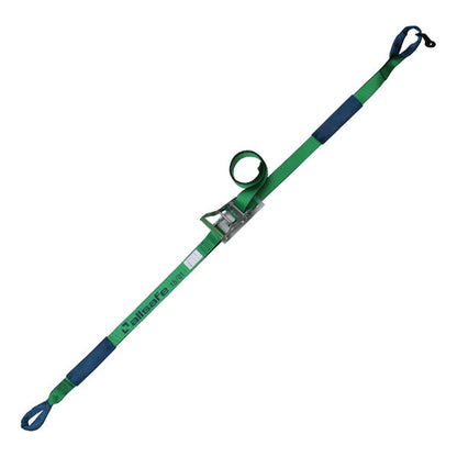 allsafe ステンレス製ラチェット式しぼり仕様 固定1m×調節4m～7ｍ 緑