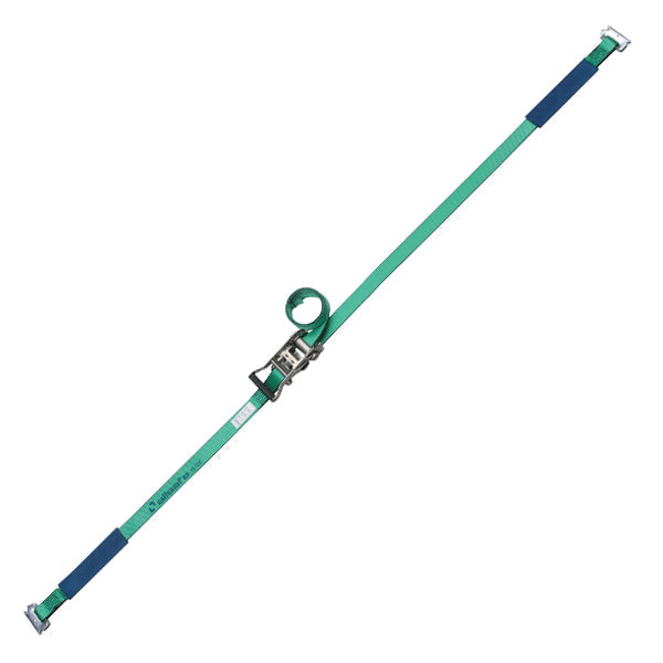 allsafe ラチェット式ステンレス製T-ワンピース仕様 固定1m×調節2m～5ｍ 緑
