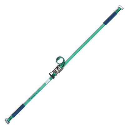 allsafe ラチェット式ステンレス製T-ワンピース仕様 固定1m×調節2m～5ｍ 緑