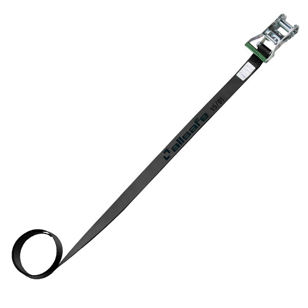 allsafe ラチェット式ラウンドベルト 2m～5ｍ 黒
