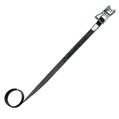 allsafe ラチェット式ラウンドベルト 2m～5ｍ 黒