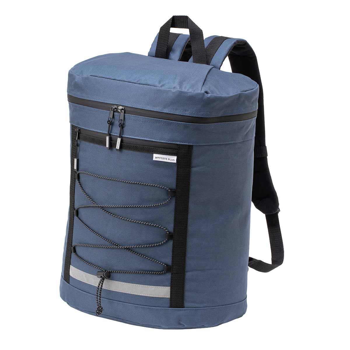 MOTTETE PLUS 寝具メーカーが考えた 防災リュック 宿泊5点セット ネイビー