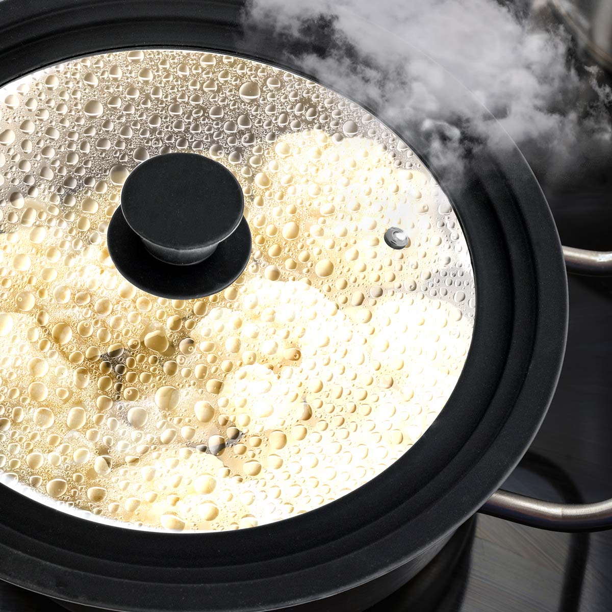 every U.　ガラス蓋　26cm-28cm-30cm兼用