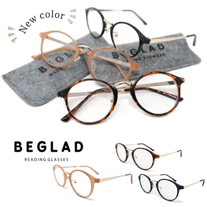 ビグラッド老眼鏡 BE1018 D.BR