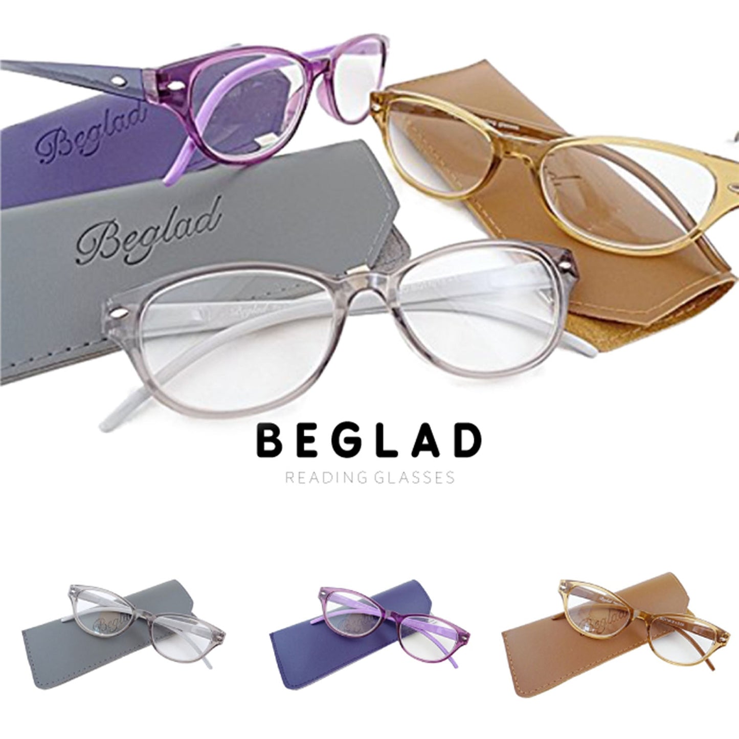 ビグラッド老眼鏡 BGT1013 BR