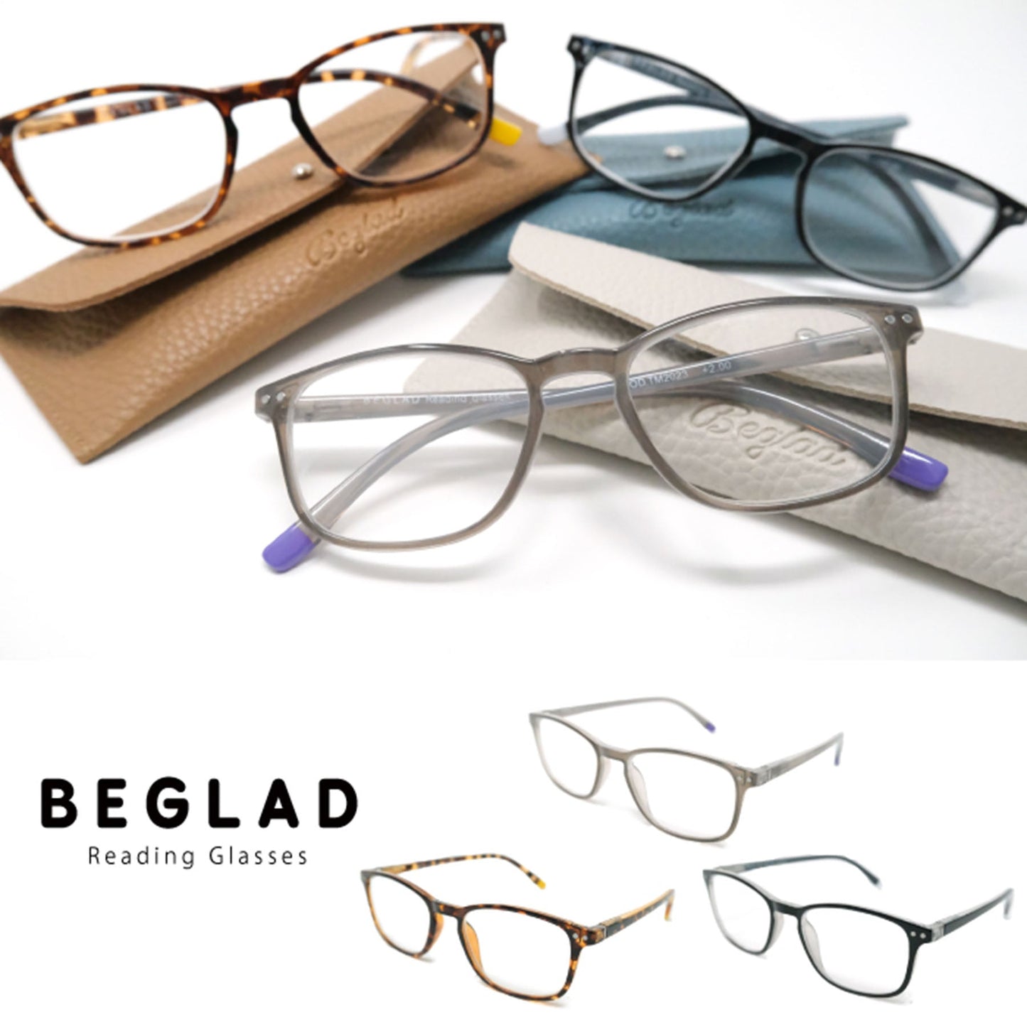 ビグラッド老眼鏡 TM2023 BK