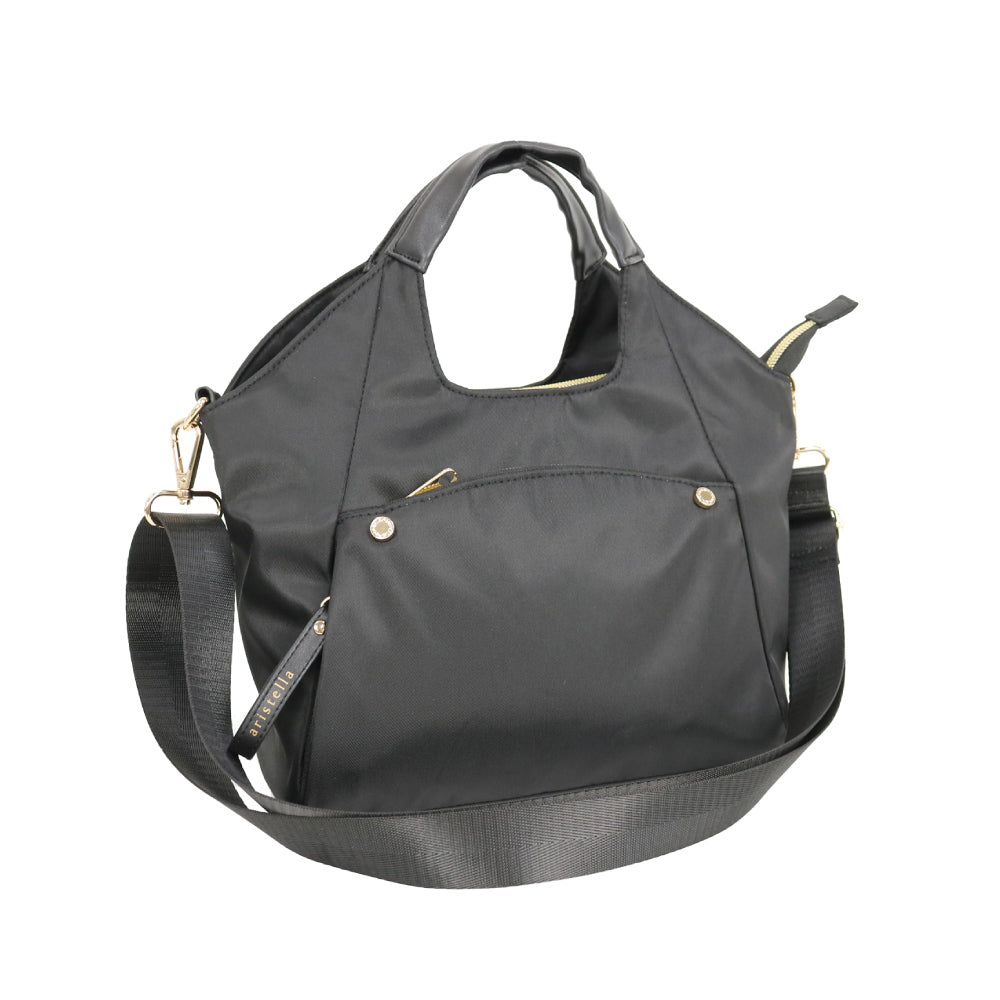 e.e.p.ルニコくり手2wayトート_BK