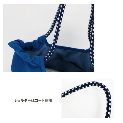 アニマル刺繍コードトート トイプー