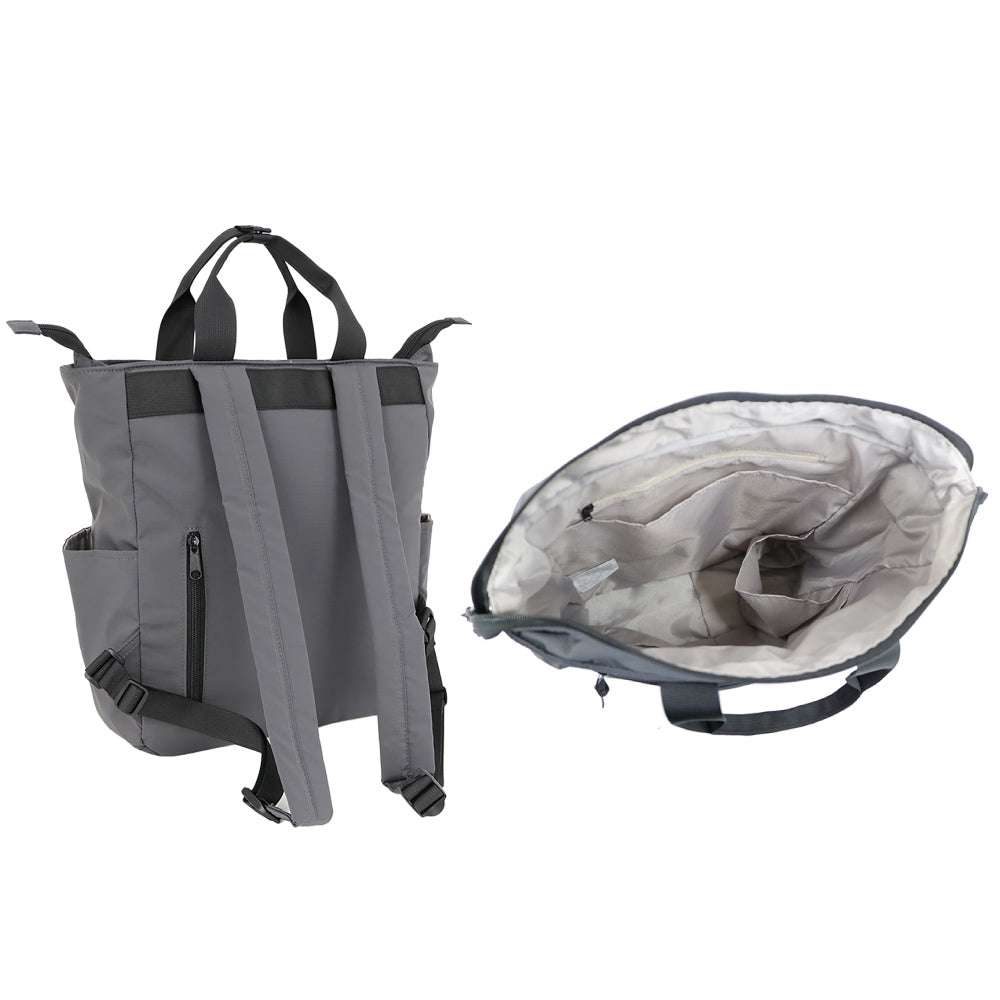 e.e.p.リップストップ10Pリュック BK