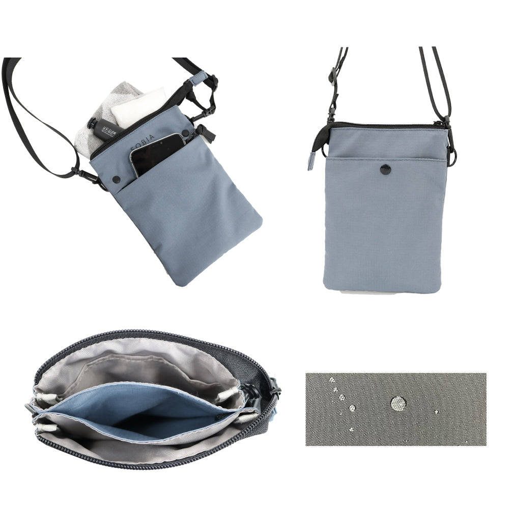 e.e.p.リップストップマルチショルダー BK