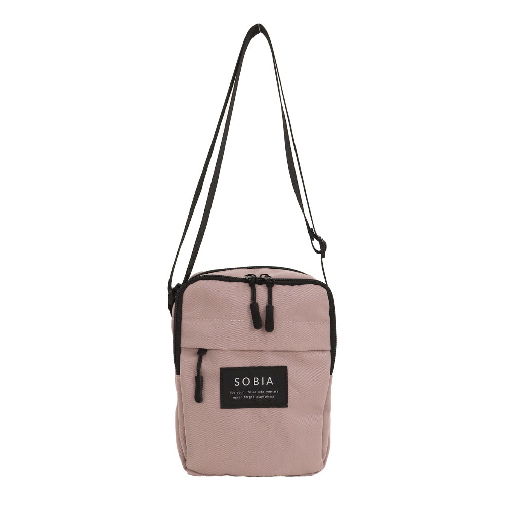 はっ水ナイロンスクエアショルダー LA