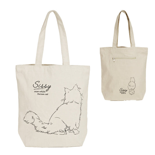 アニマルグラフィットトート Persian Cat_IV