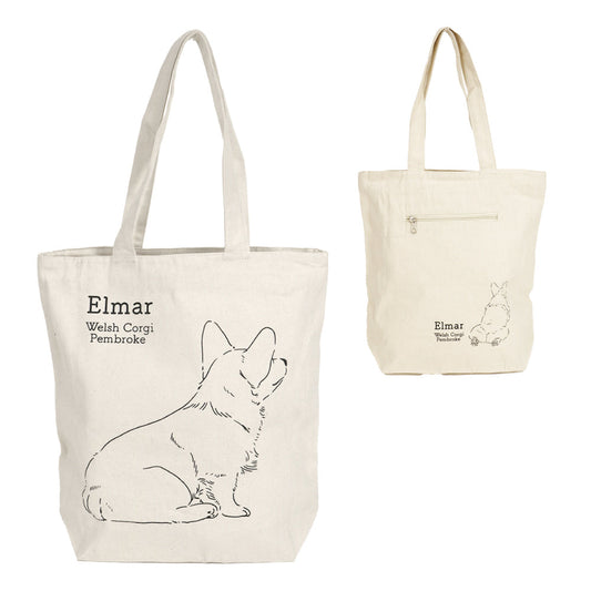 アニマルグラフィットトート Corgi/IV