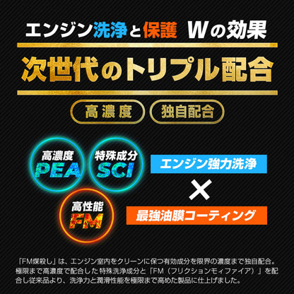ガソリン専用 燃料添加剤 FM煤殺し 200ml