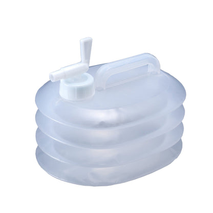 防災用ポリバケツ　コック付き　3L