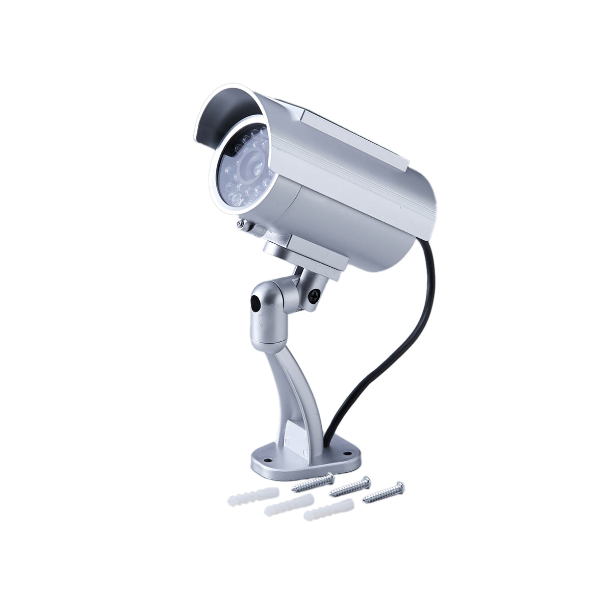 ソーラー充電式防犯ダミーカメラ