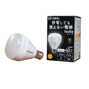 防災用電球　coconimo tsuita（昼白色）