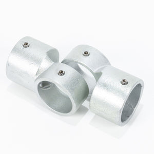 単管用ジョイント金具　Zタイプ　角度調整K継ぎ