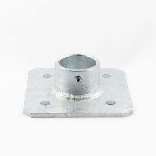 単管用ジョイント金具　Zタイプ　重量用スクエア型ベース　中央