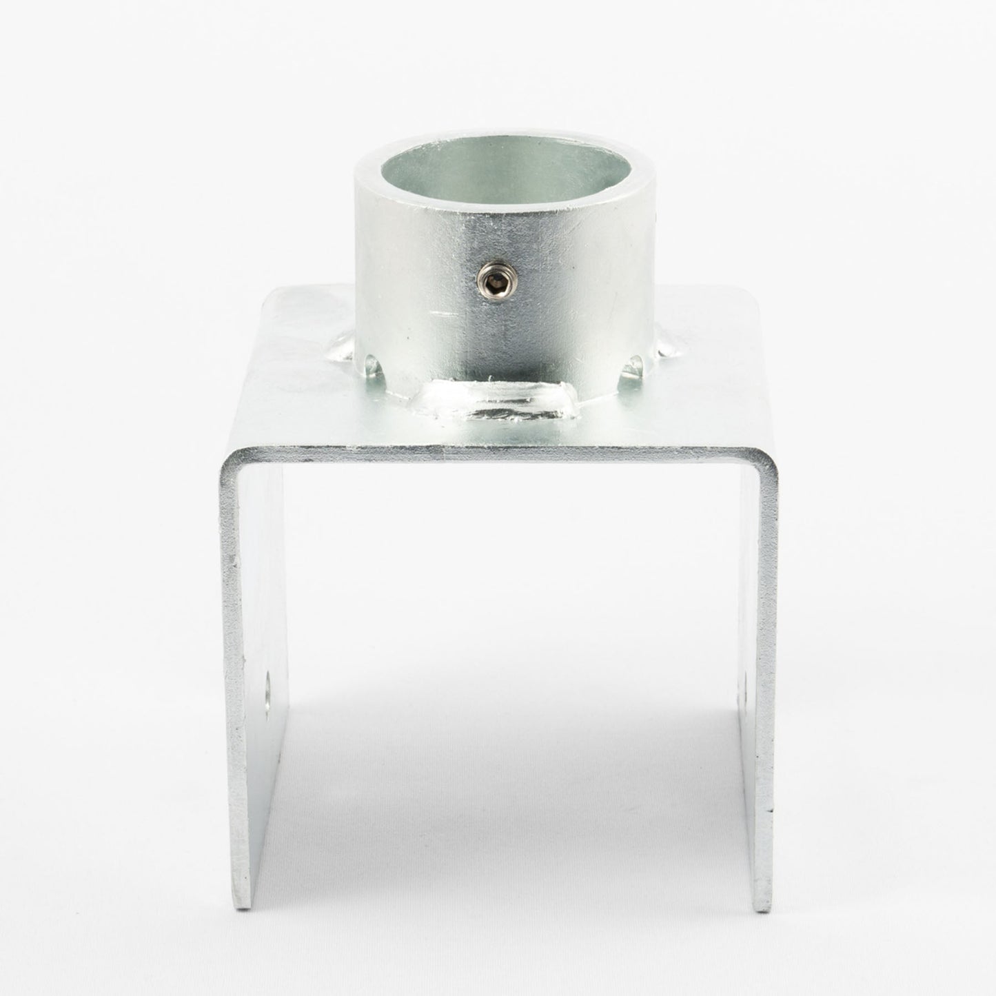 単管用ジョイント金具　Zタイプ　単管支柱ベース　100ミリ幅