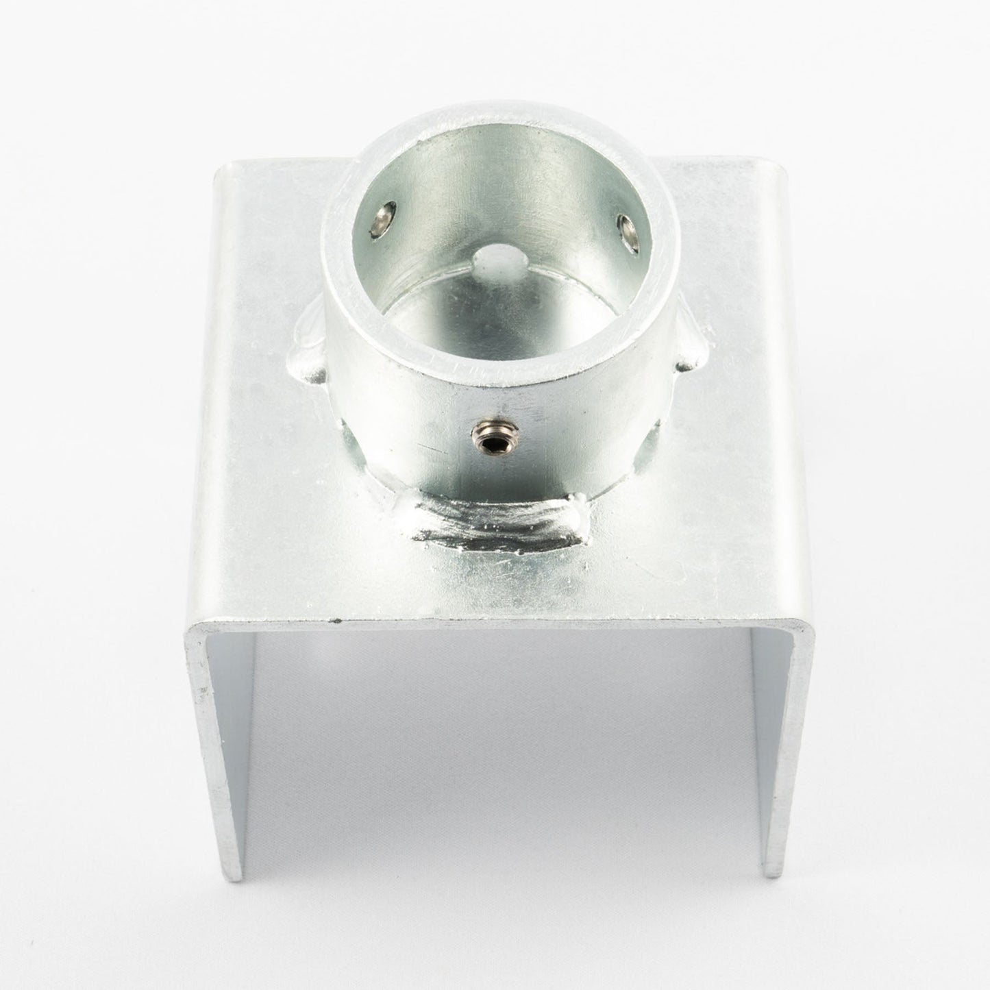 単管用ジョイント金具　Zタイプ　単管支柱ベース　100ミリ幅