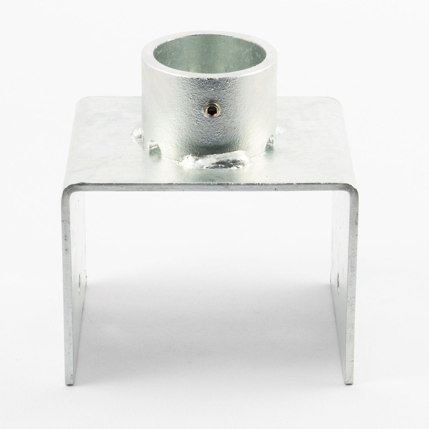 単管用ジョイント金具　Zタイプ　単管支柱ベース　120ミリ幅