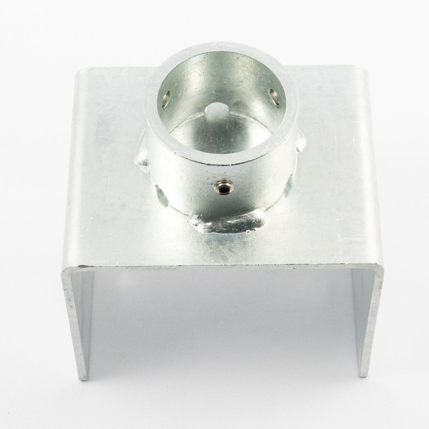 単管用ジョイント金具　Zタイプ　単管支柱ベース　120ミリ幅