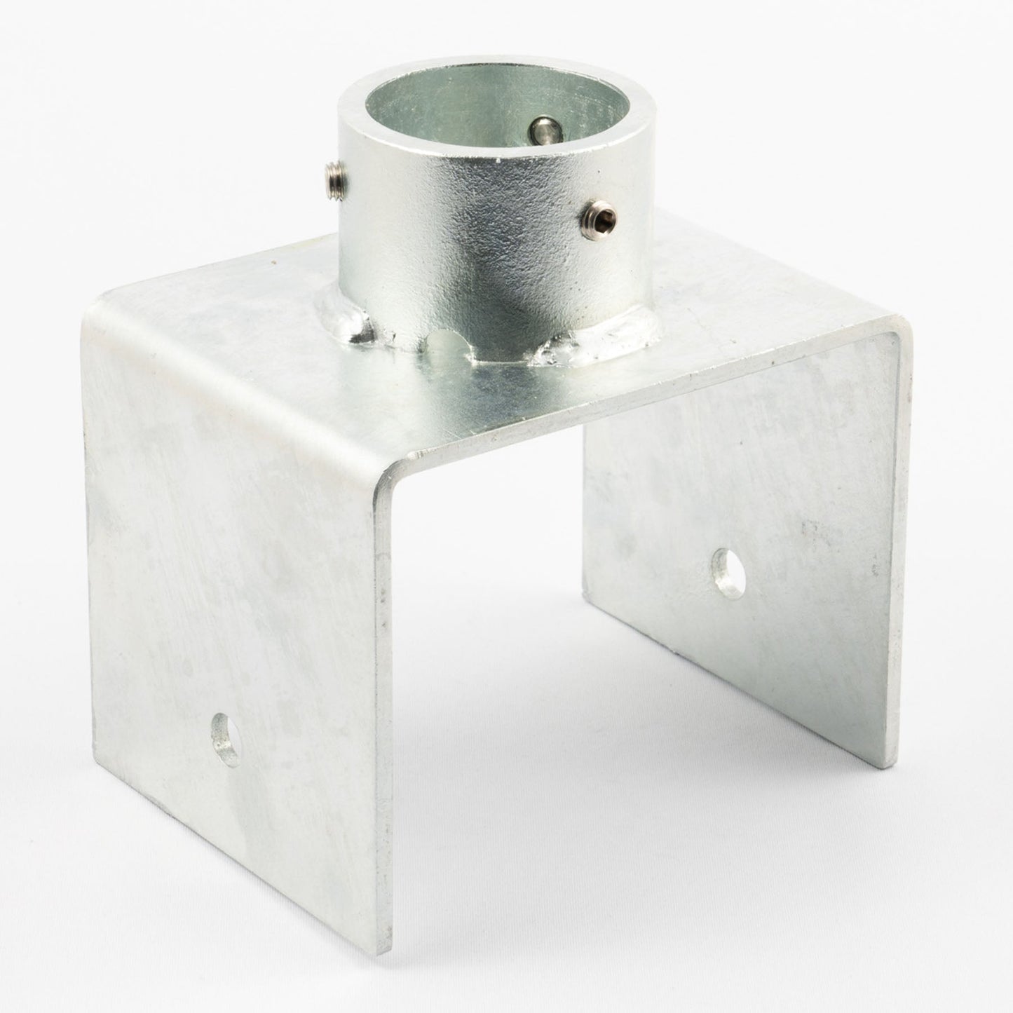 単管用ジョイント金具　Zタイプ　単管支柱ベース　120ミリ幅