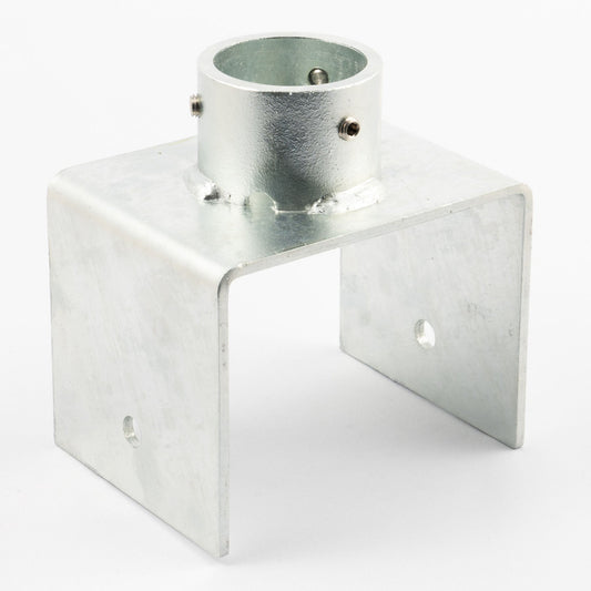 単管用ジョイント金具　Zタイプ　単管支柱ベース　120ミリ幅