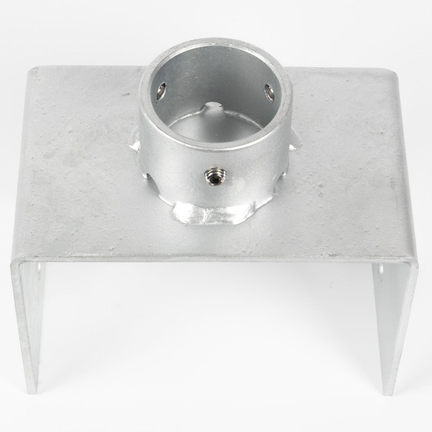 単管用ジョイント金具　Zタイプ　単管支柱ベース　150ミリ幅