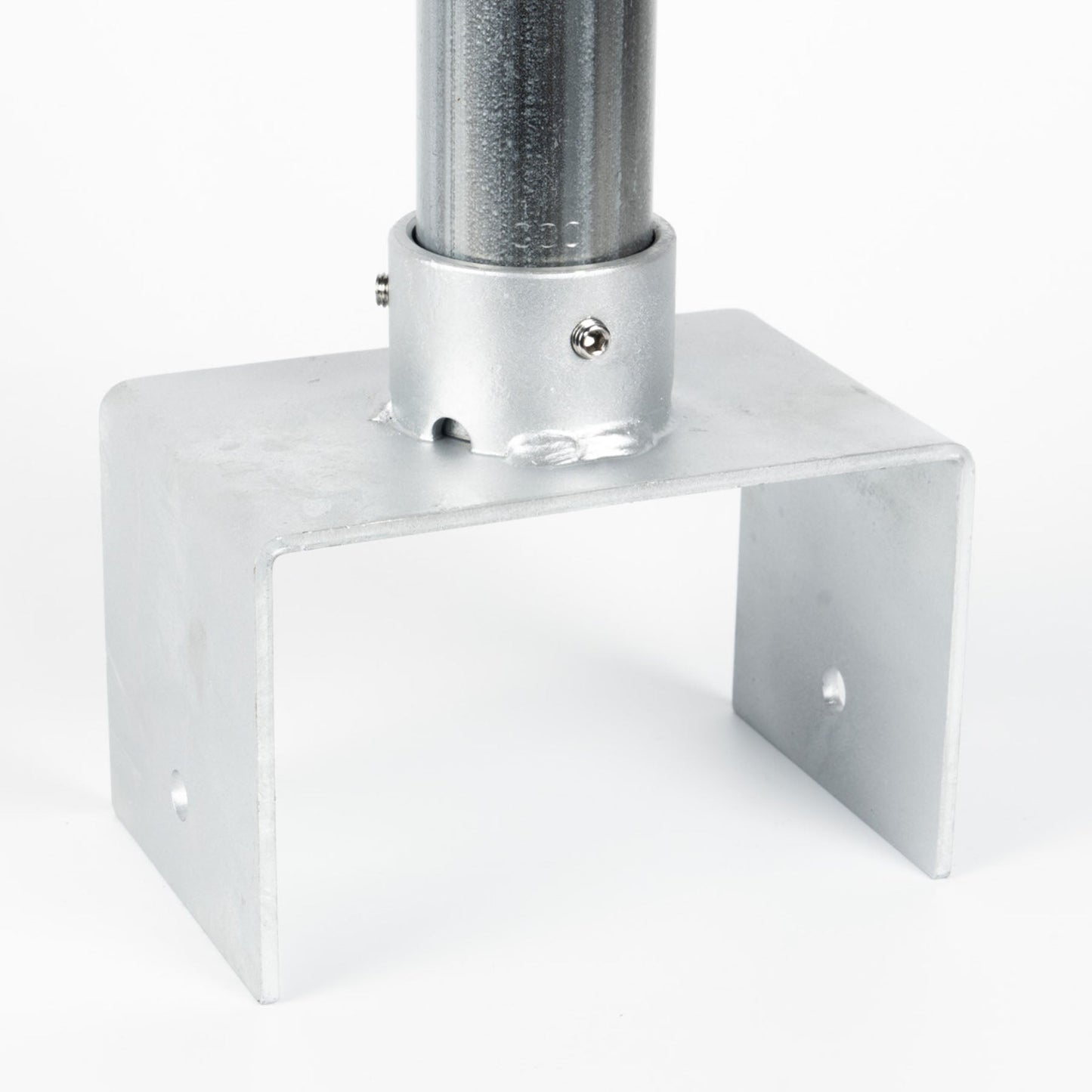 単管用ジョイント金具　Zタイプ　単管支柱ベース　150ミリ幅