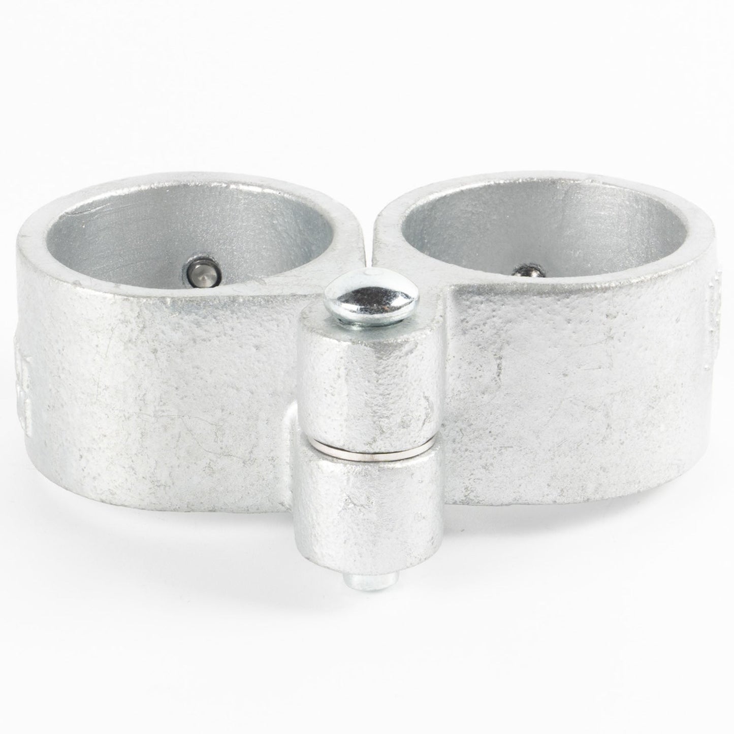 単管用ジョイント金具　Zタイプ　扉用蝶番　薄