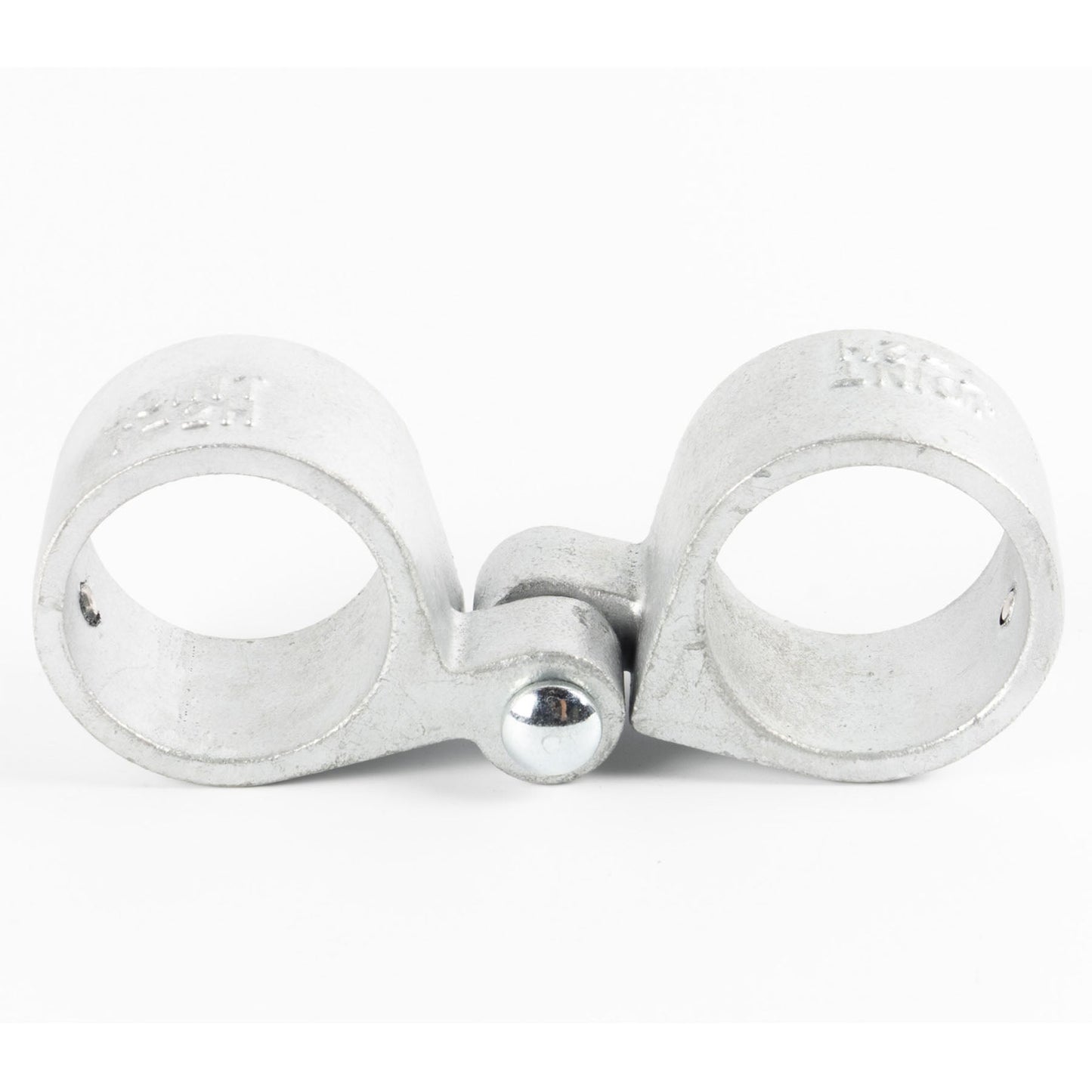 単管用ジョイント金具　Zタイプ　扉用蝶番　薄