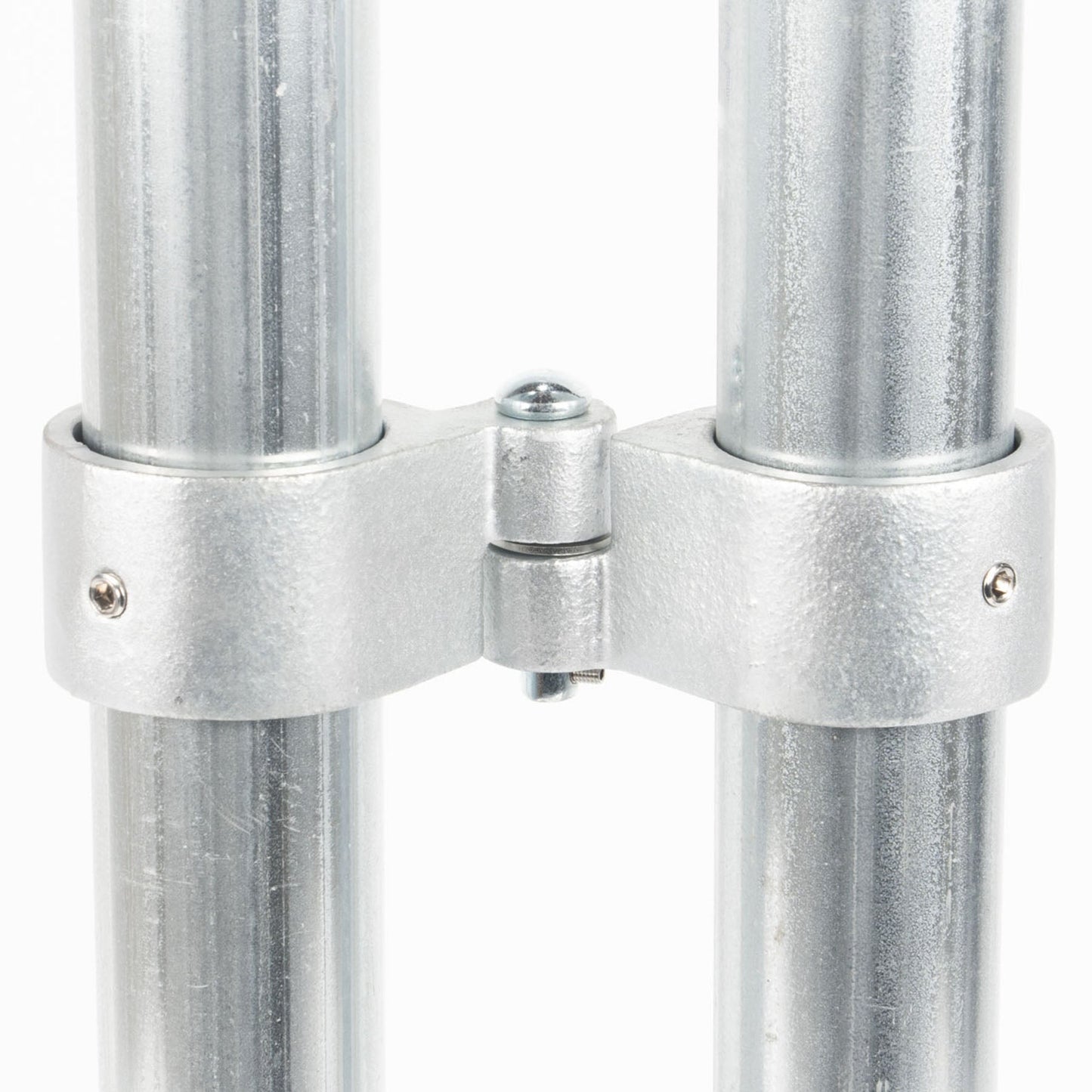 単管用ジョイント金具　Zタイプ　扉用蝶番　薄