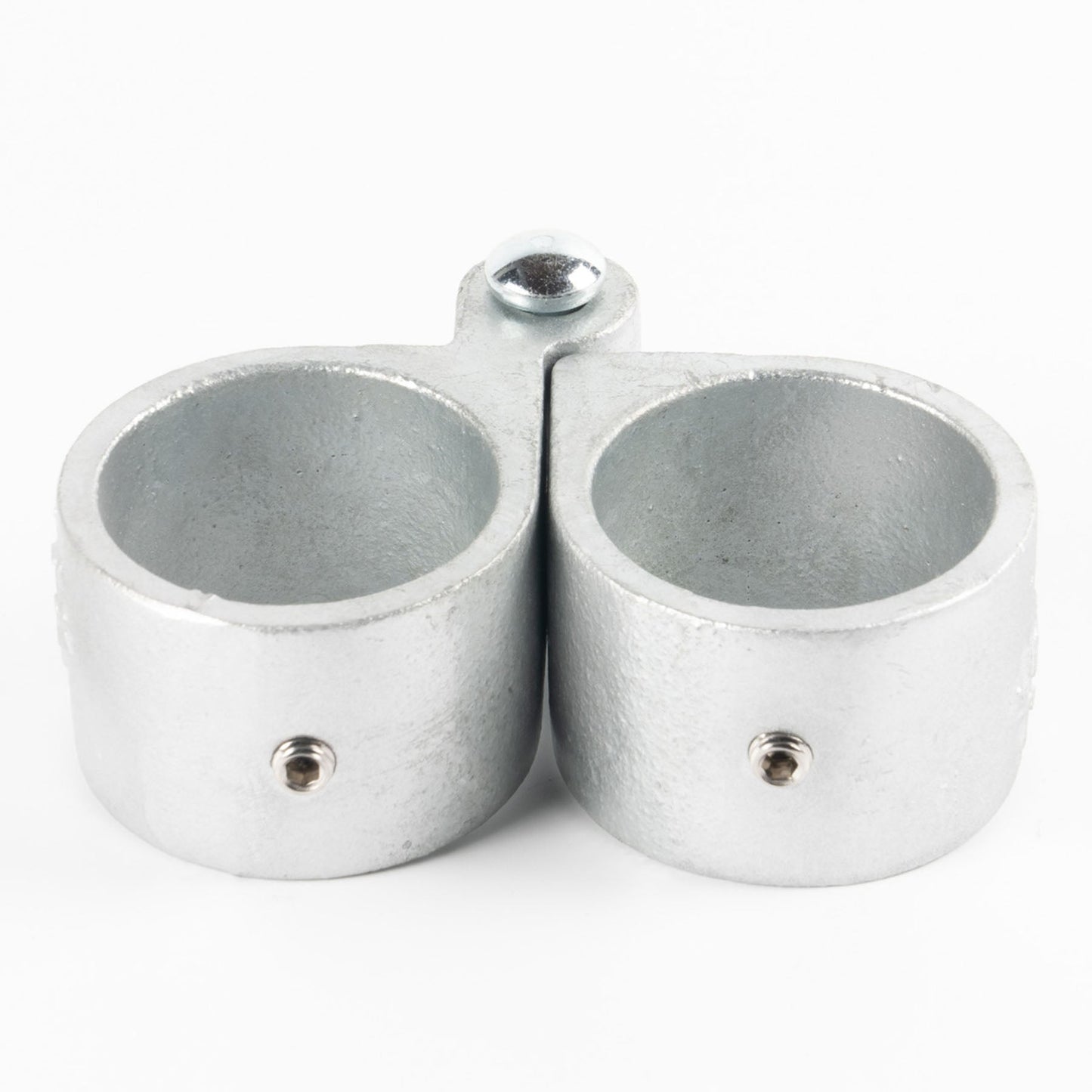 単管用ジョイント金具　Zタイプ　扉用蝶番　薄