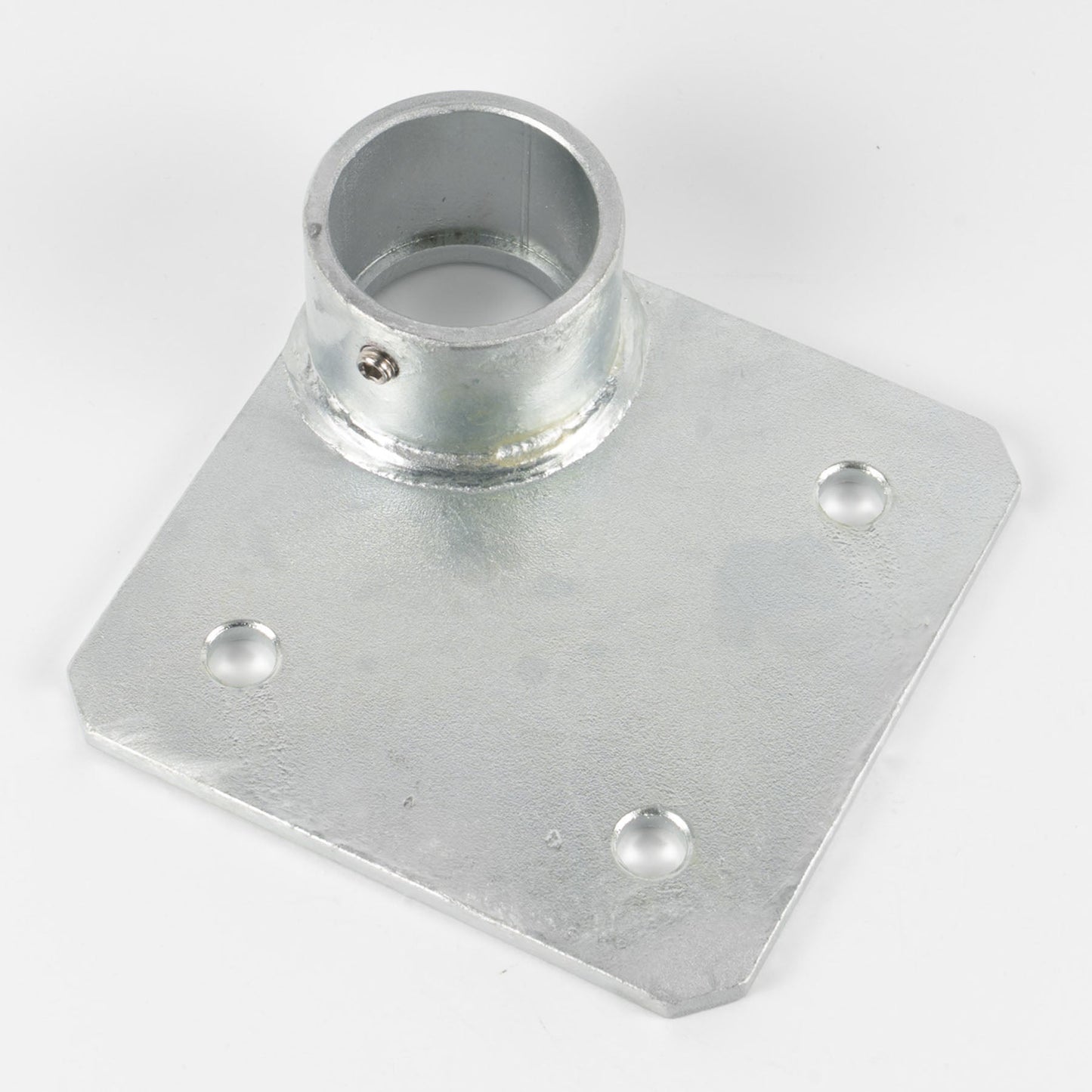 単管用ジョイント金具　Zタイプ　重量用スクエア型ベース　偏心中央