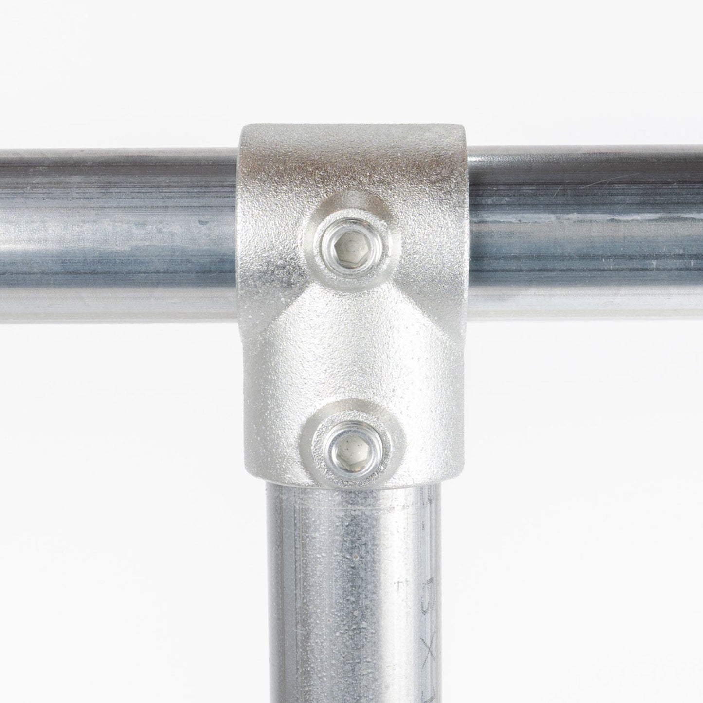 単管用ジョイント金具　Sタイプ　貫通T継ぎ