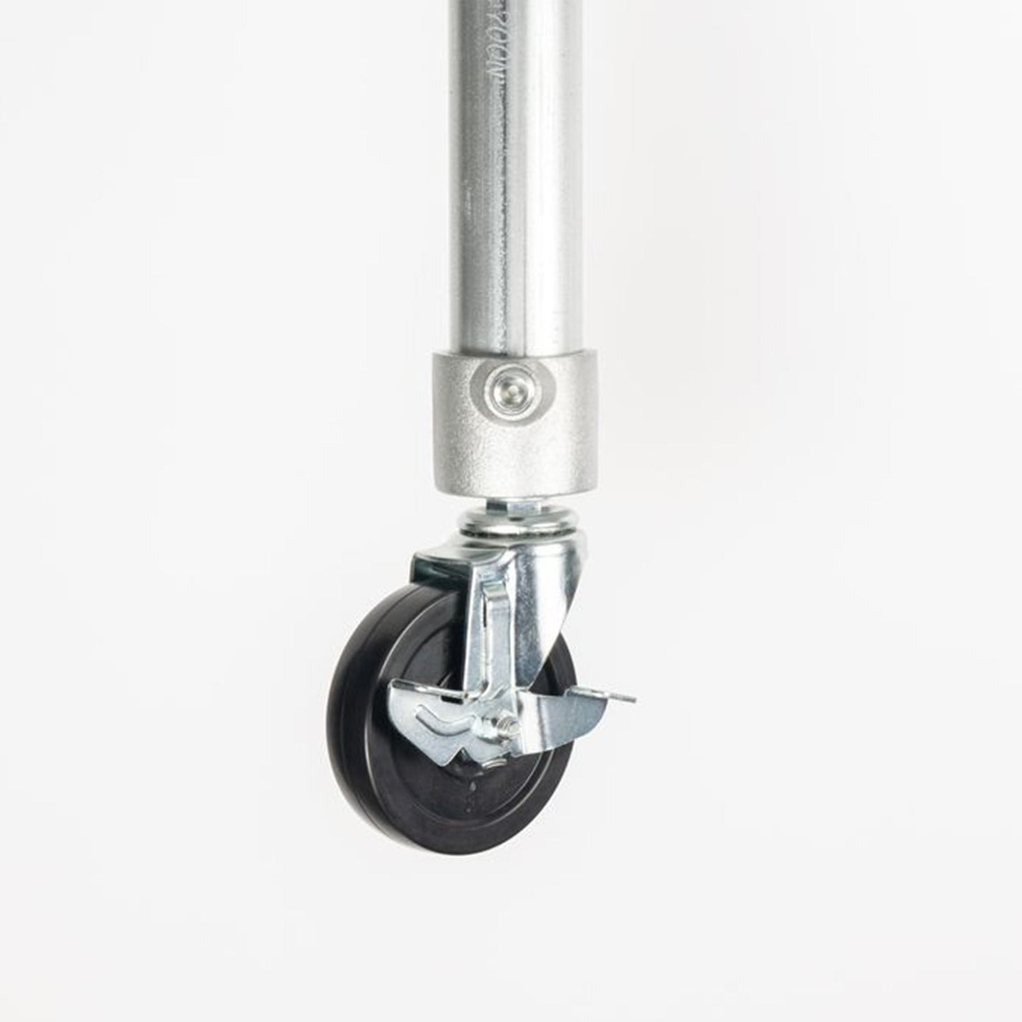 単管用ジョイント金具　Sタイプ　中キャスター付き　カップ型