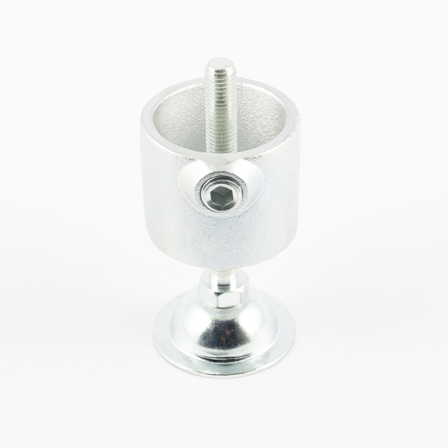 単管用ジョイント金具　Sタイプ　水平調整　ラウンド　カップ型