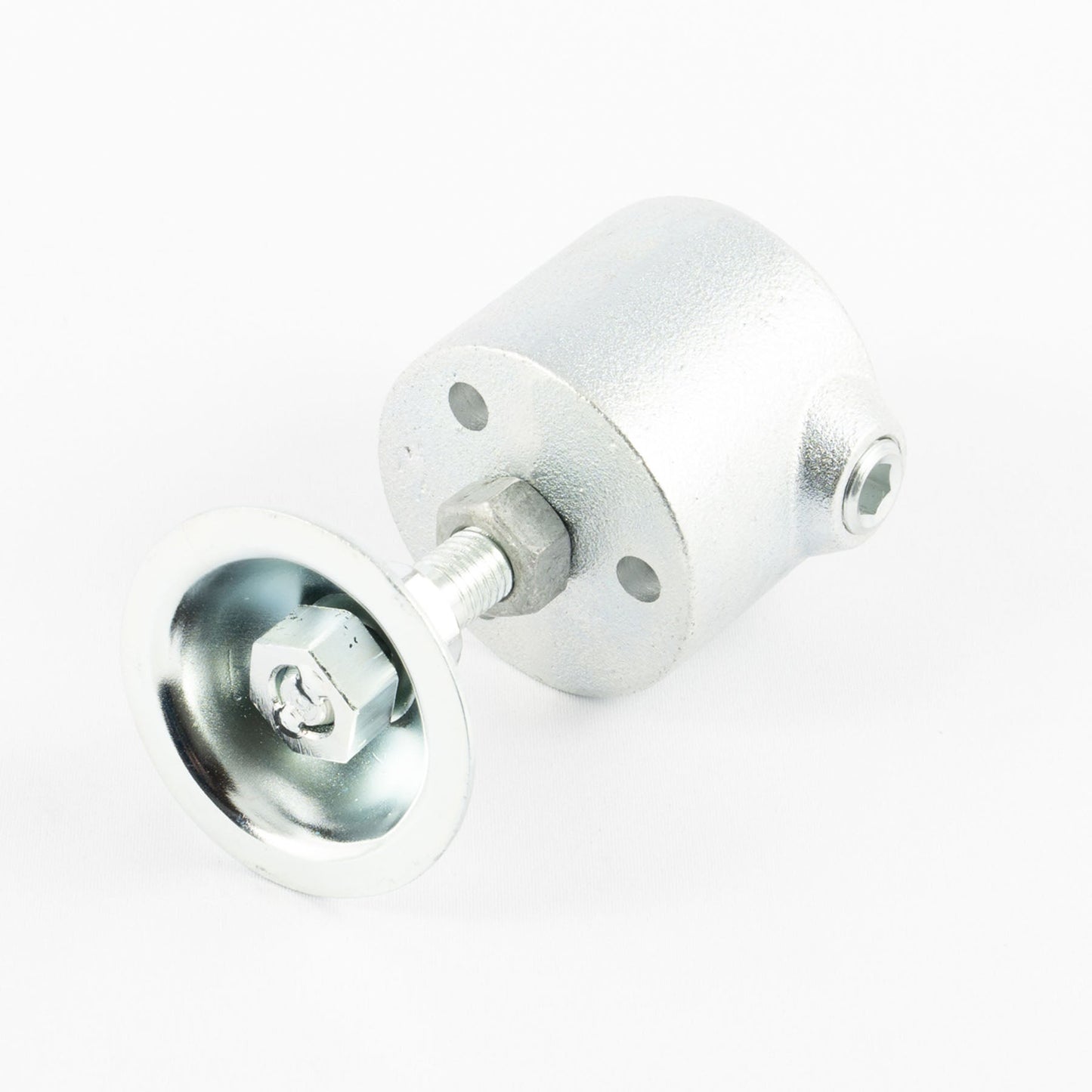 単管用ジョイント金具　Sタイプ　水平調整　ラウンド　カップ型