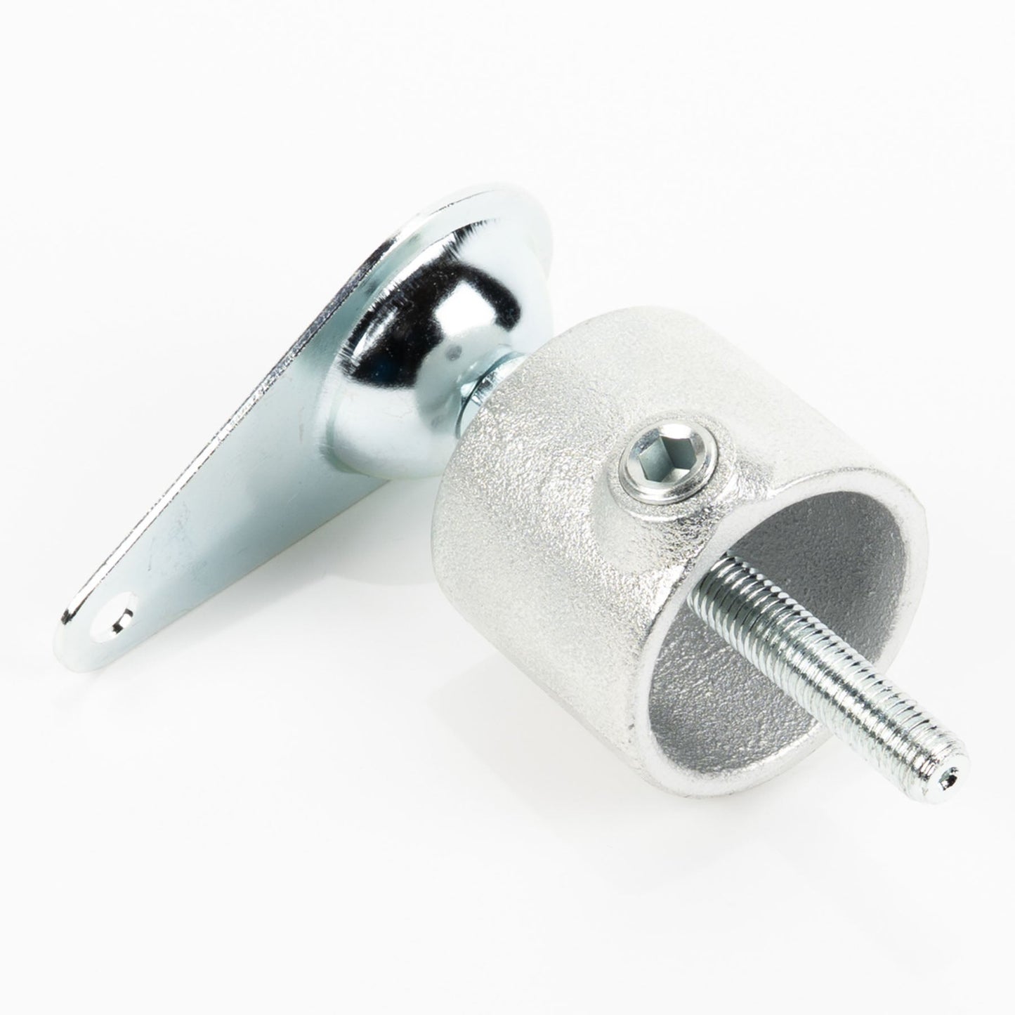 単管用ジョイント金具　Sタイプ　水平調整　アンカー　カップ型