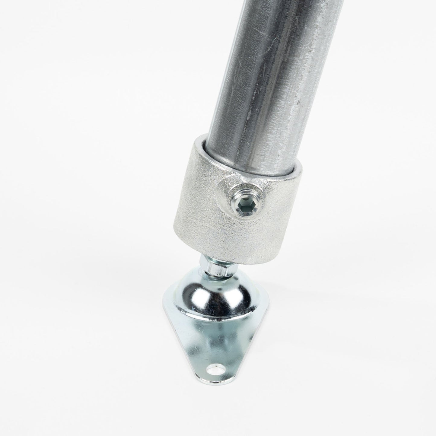 単管用ジョイント金具　Sタイプ　水平調整　アンカー　カップ型