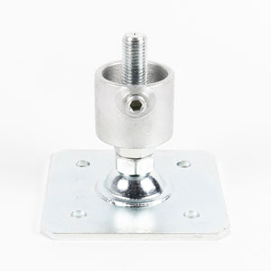 単管用ジョイント金具　Sタイプ　水平調整　重量用スクエア　カップ型