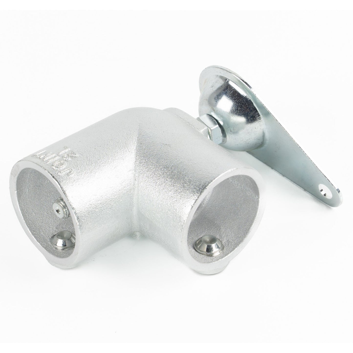 単管用ジョイント金具　Sタイプ　水平調整　アンカー　エルボ型