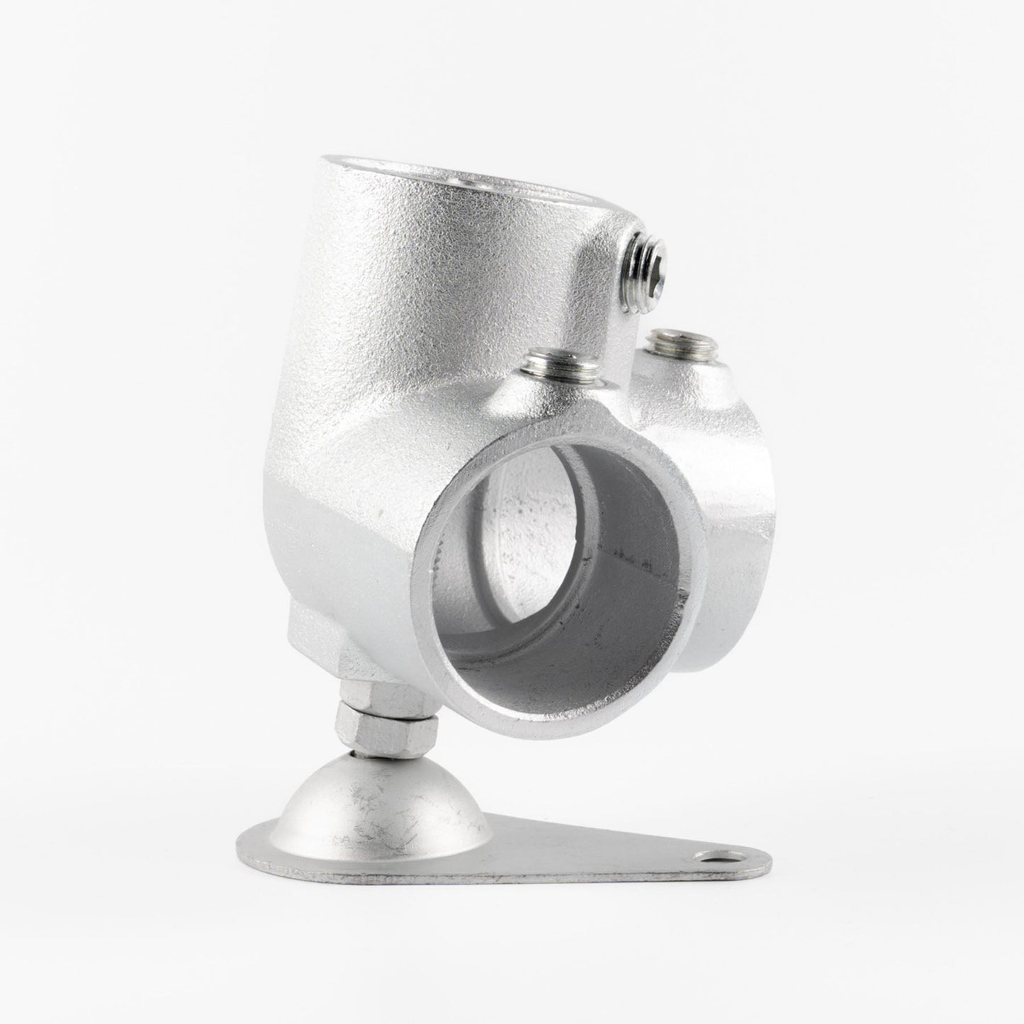 単管用ジョイント金具　Sタイプ　水平調整　アンカー　コーナー型